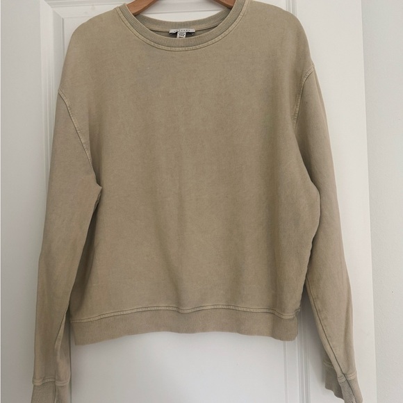 Topshop Nordstrom crewneck long sleeve sweatshirt sweater size medium 8 10 - Picture 1 of 2